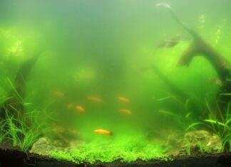 eau verte