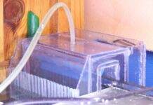 Mise en place dans le bac