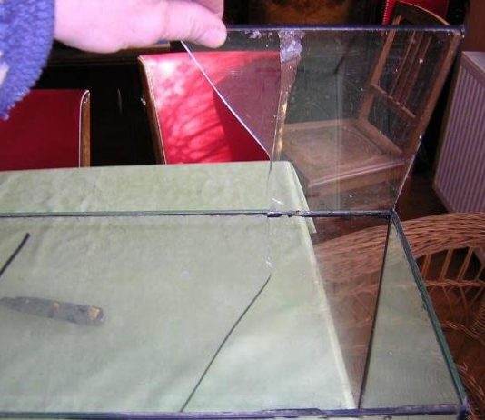 4-Astuce pour réparer un aquarium cassé