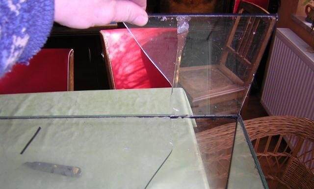 4-Astuce pour réparer un aquarium cassé